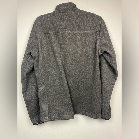 Carhartt Dalton Zip Up Jacket Brown Size Small - Picture 9 of 13